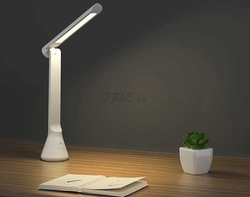 Лампа настольная светодиодная YEELIGHT Folding Desk Lamp белая (YLTD11YL White) - Фото 2